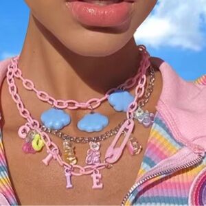 LaCloud Necklace/ bag charm Gummy Bear Necklace, Layering Necklace, bag charm